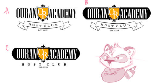Logo Layout for DFW Host Club