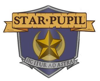 Star Pupil logo for game